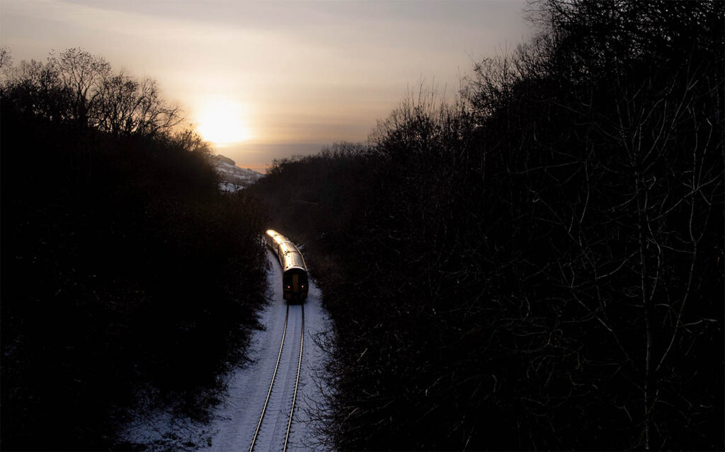 On The White Track - Jim Knight
