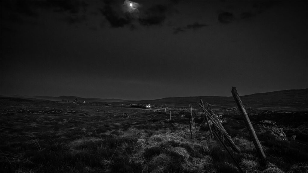 Moonlit On The Moor - Bruce Galloway